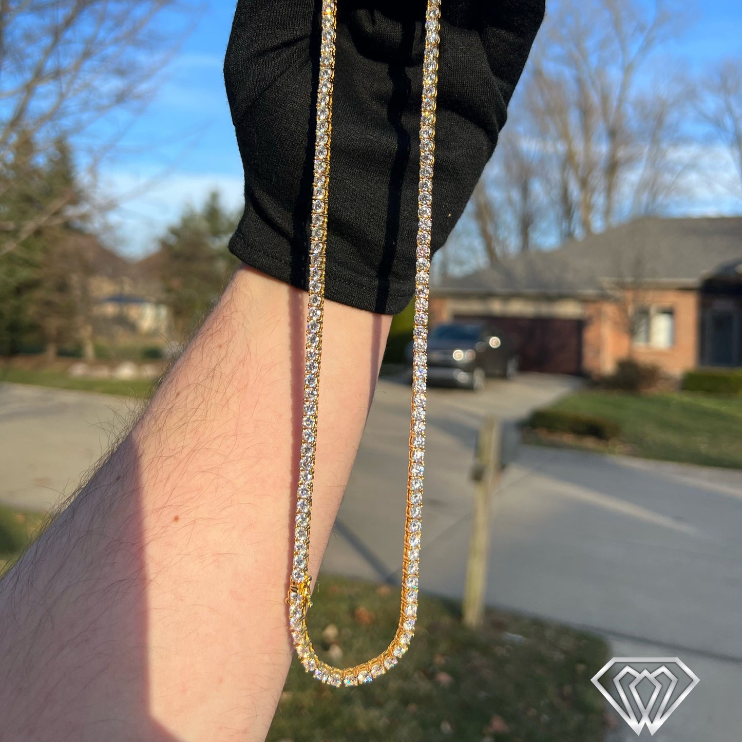 VVS Moissanite S925 Tennis Chains