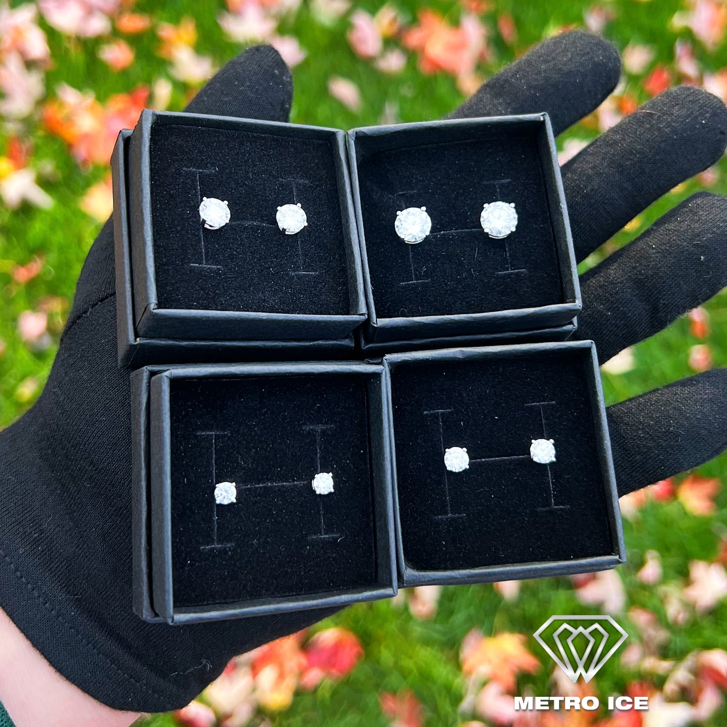 VVS Moissanite S925 Screwback Earrings