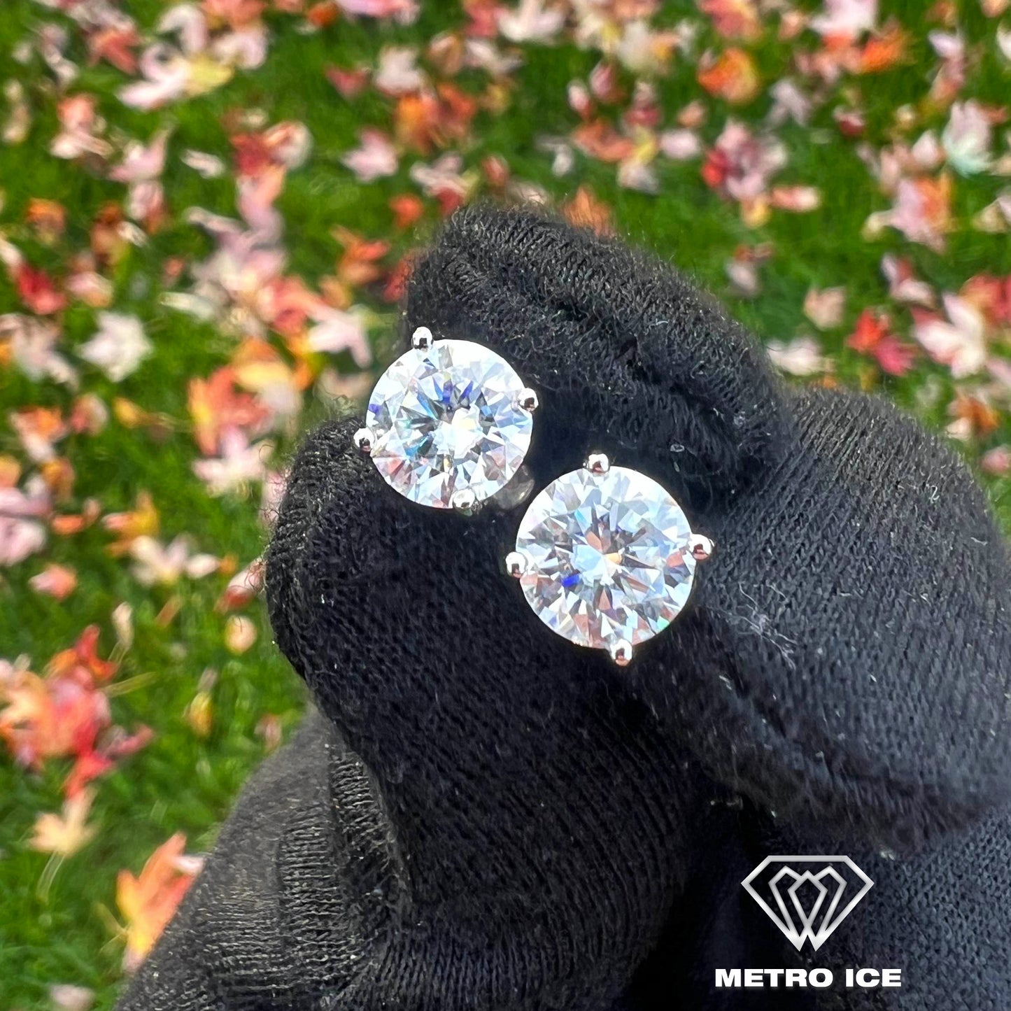 VVS Moissanite S925 Screwback Earrings