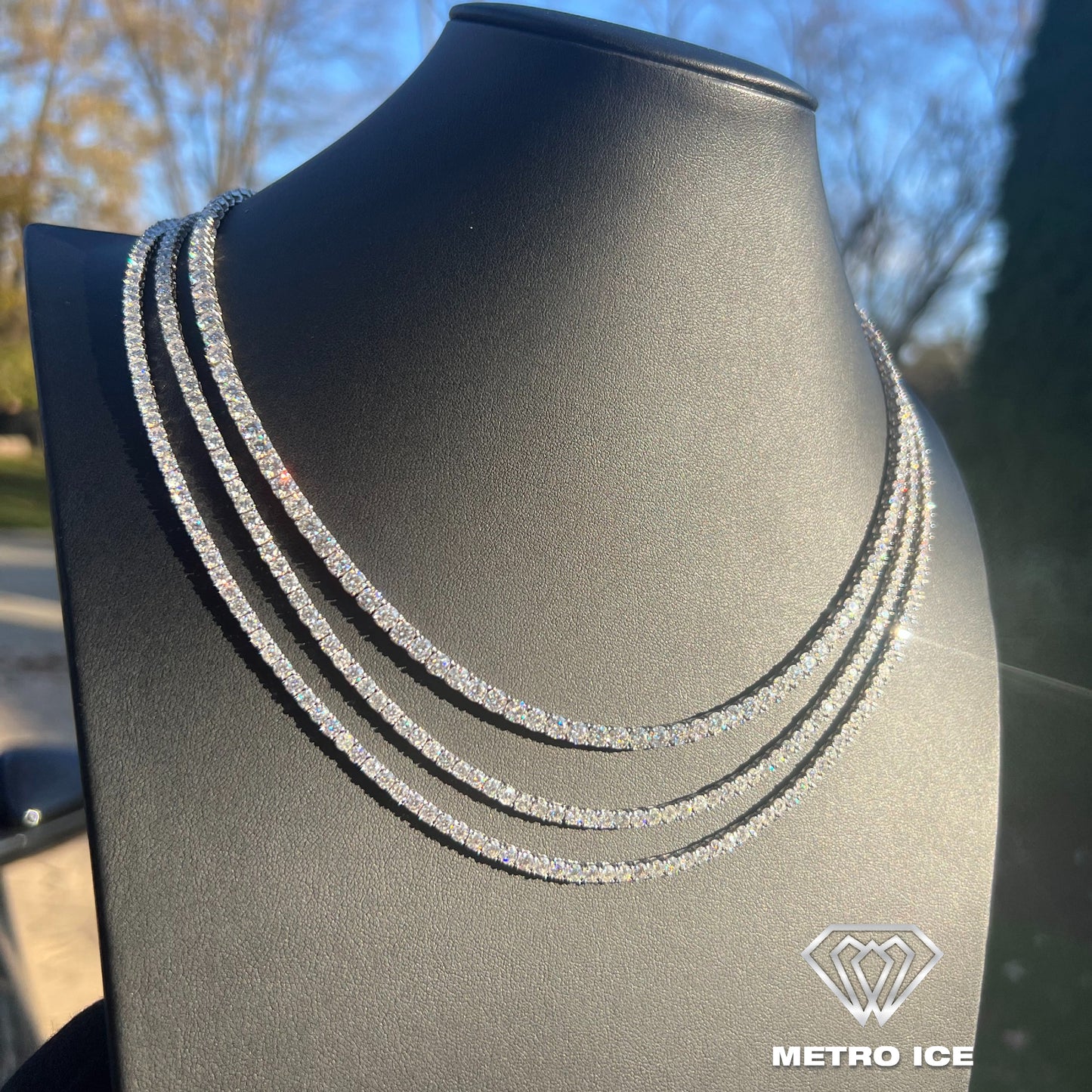 VVS Moissanite S925 Tennis Chains