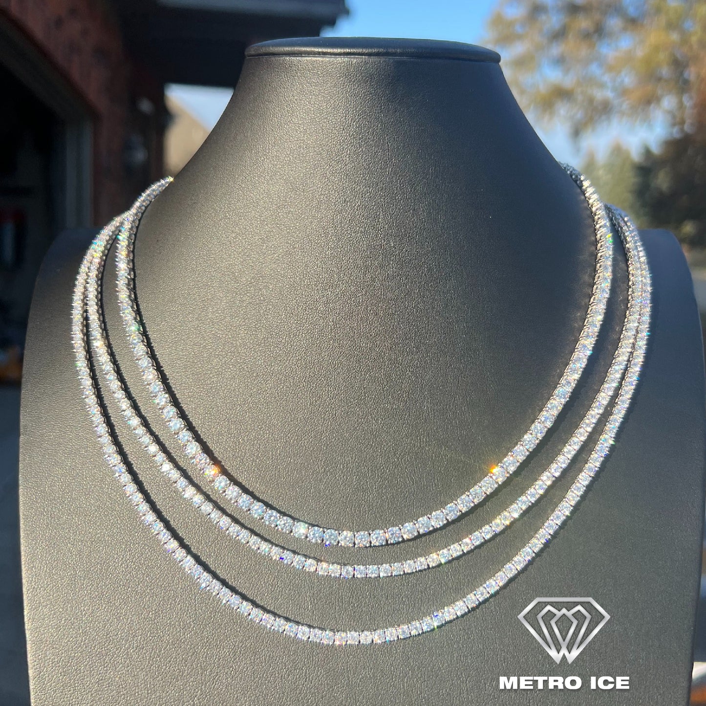 VVS Moissanite S925 Tennis Chains