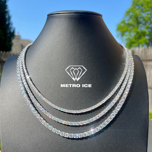 VVS Moissanite S925 Tennis Chains