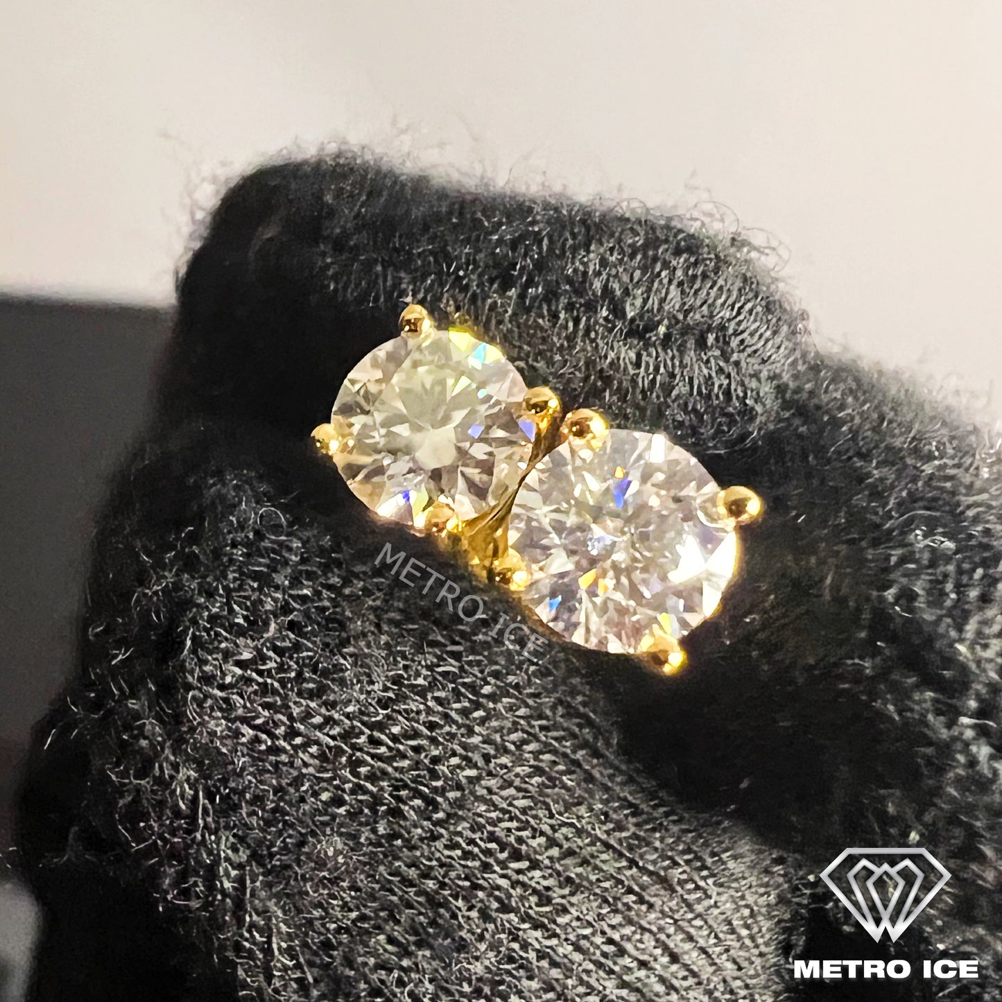 VVS Moissanite S925 Screwback Earrings