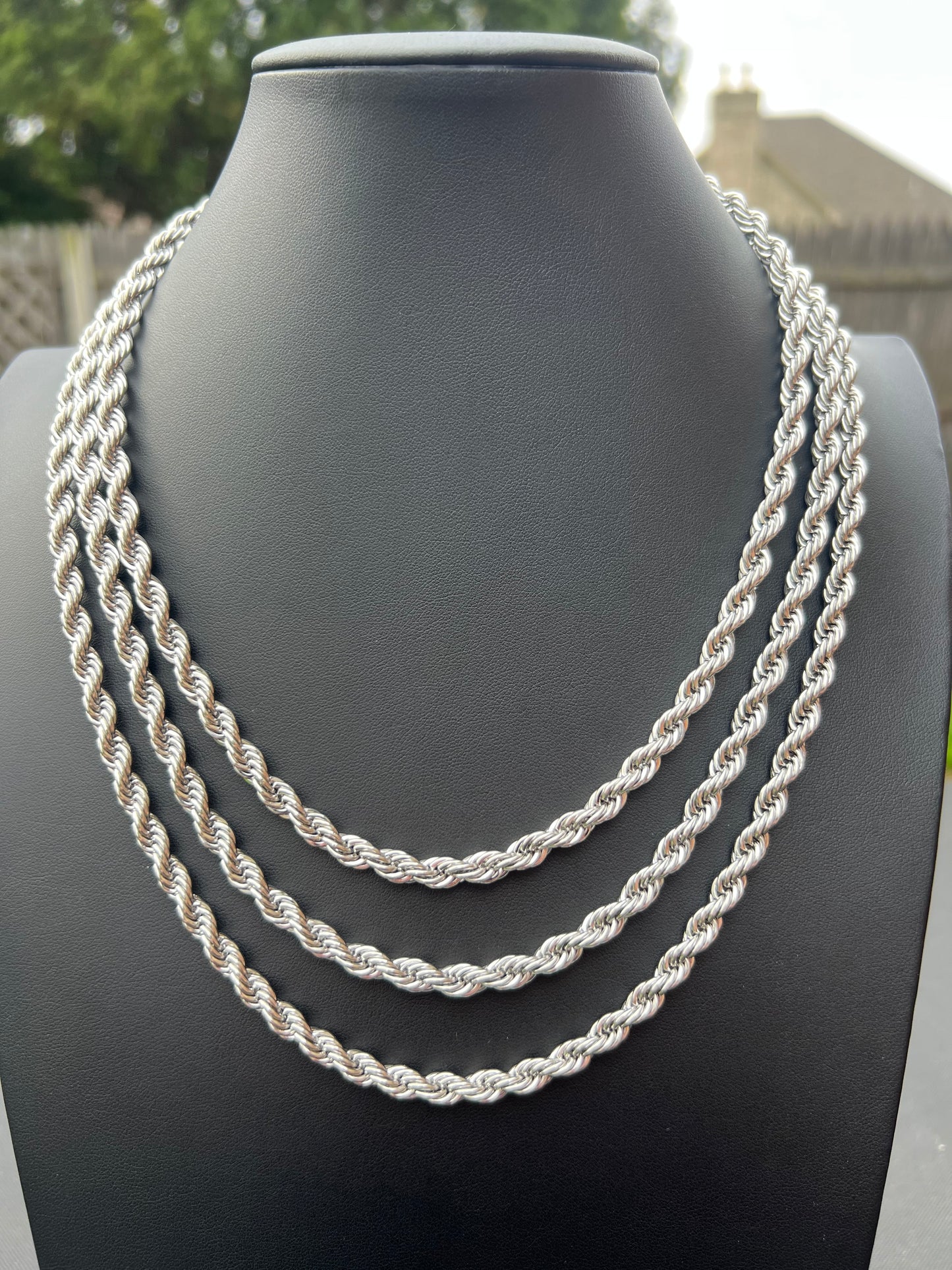 Silver Rope Chains